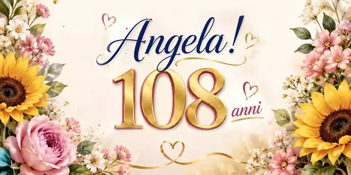 RSA Leopardi festeggia il 108° compleanno della signora Angela Bariola con una celebrazione speciale
