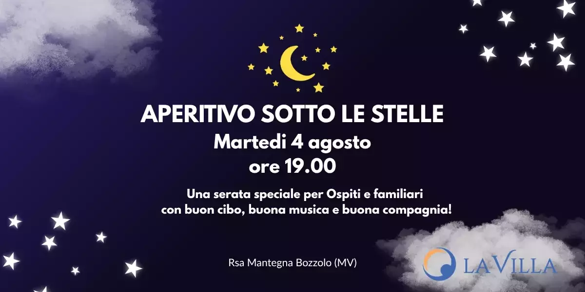 Festa Campestre e Aperitivo Sotto le Stelle alla RSA Mantegna