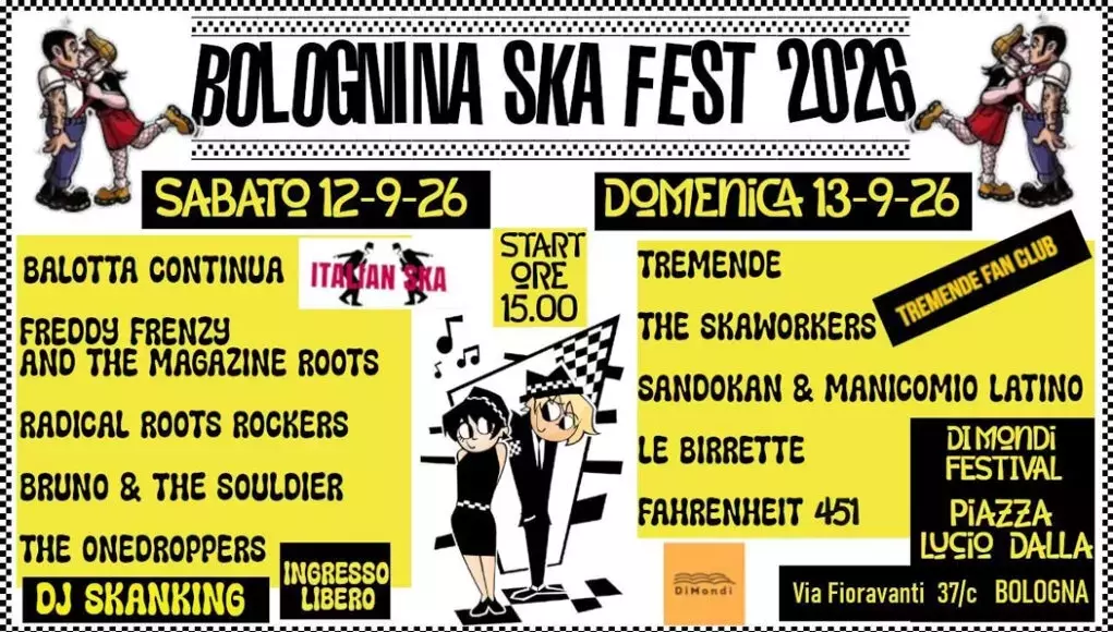 Bolognina Ska Fest: Un Evento Che Celebra la Cultura Ska