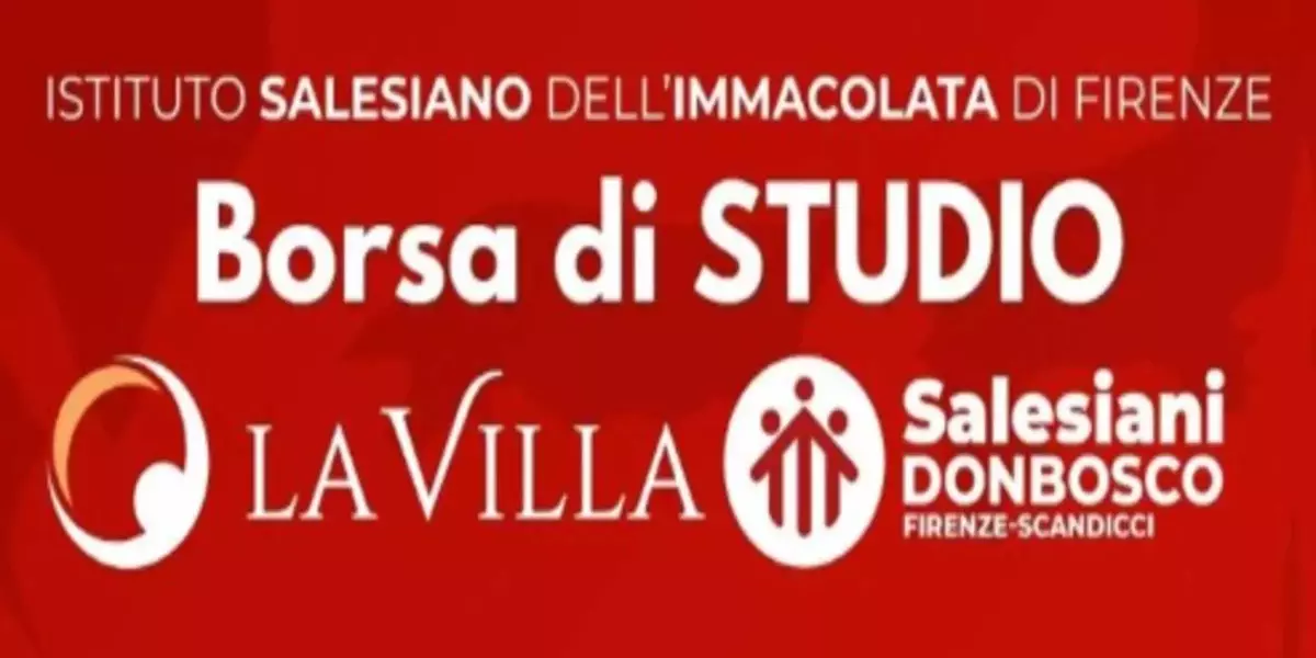 Collaborazione tra Gruppo La Villa e Istituto Salesiano per Borse di Studio a Firenze