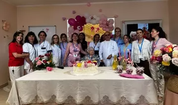 Una Vita Centenaria Celebrata: L'Omaggio a Vincenzina Ruggiero presso RSA Villa Donatello
