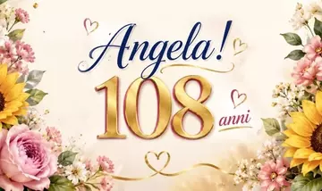 RSA Leopardi festeggia il 108° compleanno della signora Angela Bariola con una celebrazione speciale