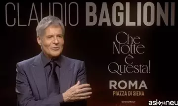 Claudio Baglioni incanta Roma con 'Che Notte è Questa!'